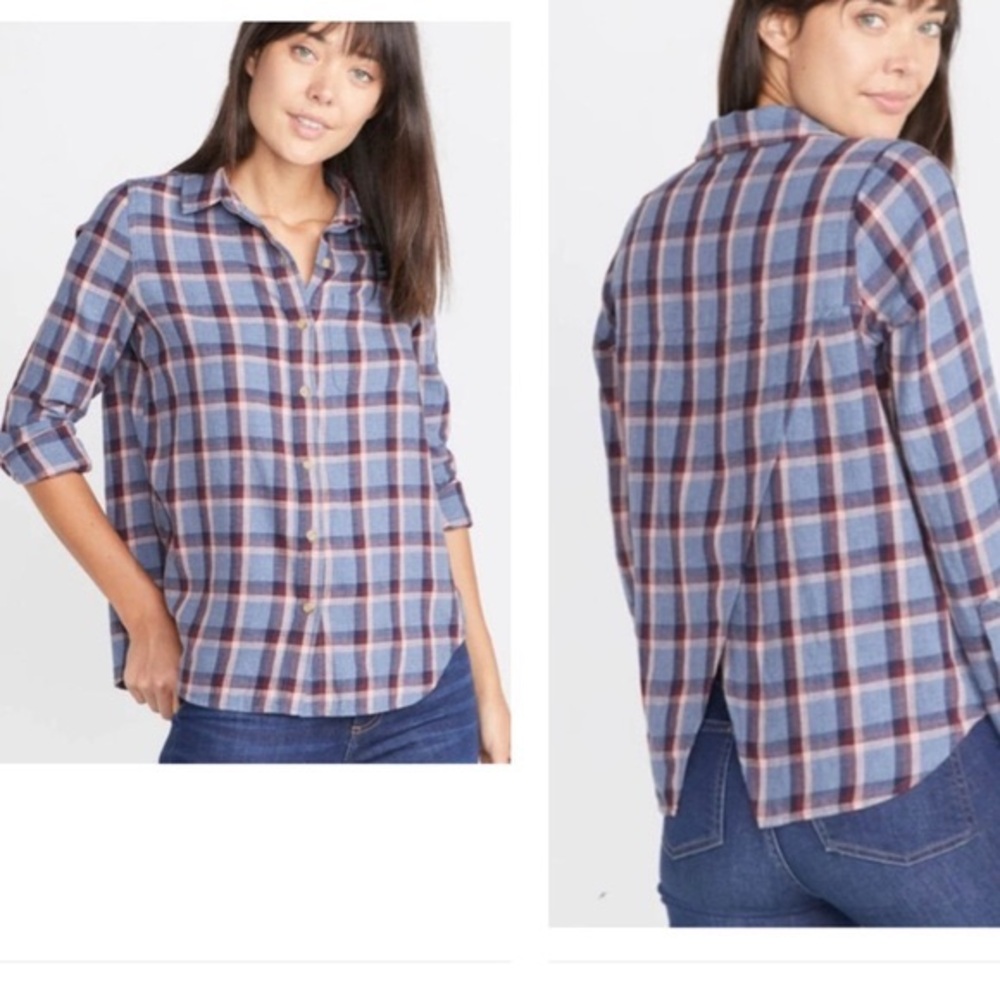 Marine Layer Meadow Plaid Button Front Shirt